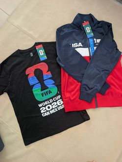 NEW FIFA World Cup Tshirt & Jacket (See Prices)