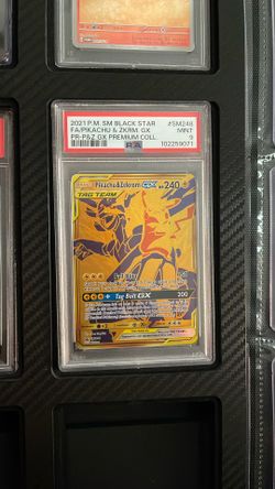 Pokemon Pikachu & Zekrom GX PSA 9