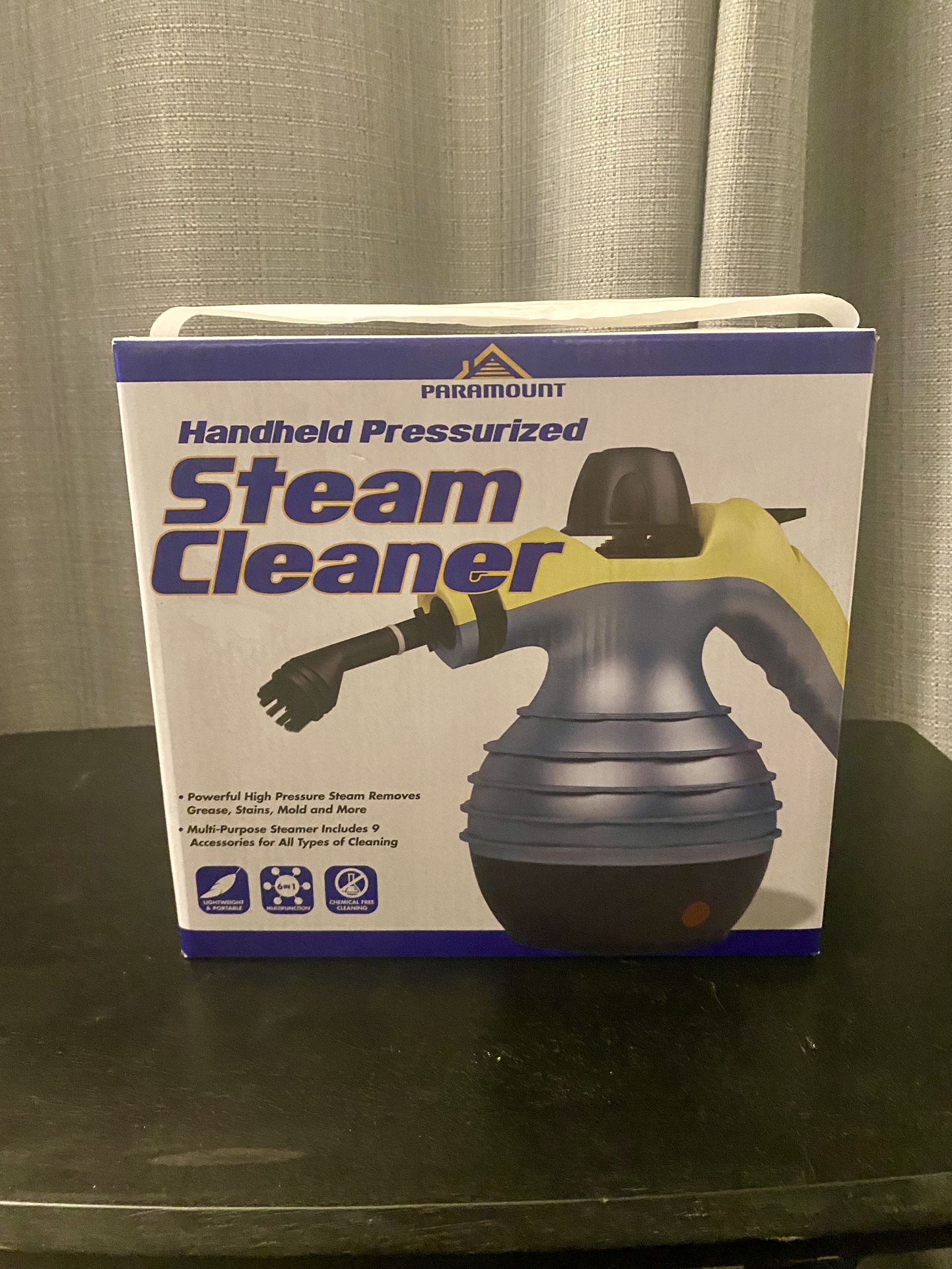 Handheld Pressurized Steam Cleaner New In Box By Paramount