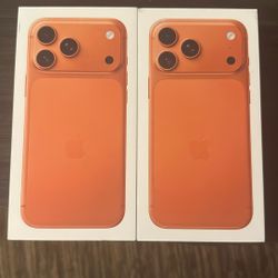 New iPhone 17 Pro Max Cosmic Orange 512gb Tmobile