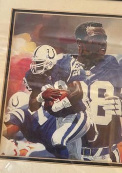 Marshall Faulk plaque