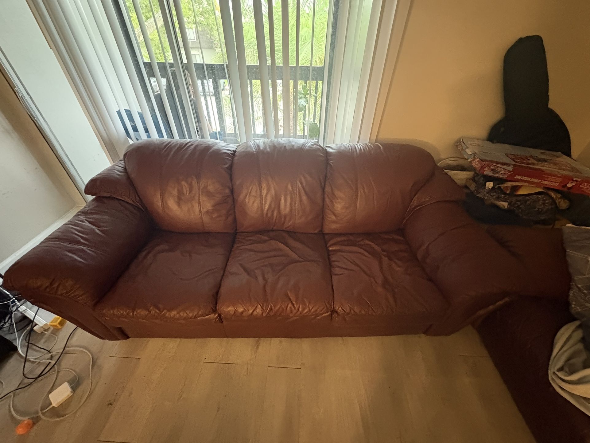 Leather Couch