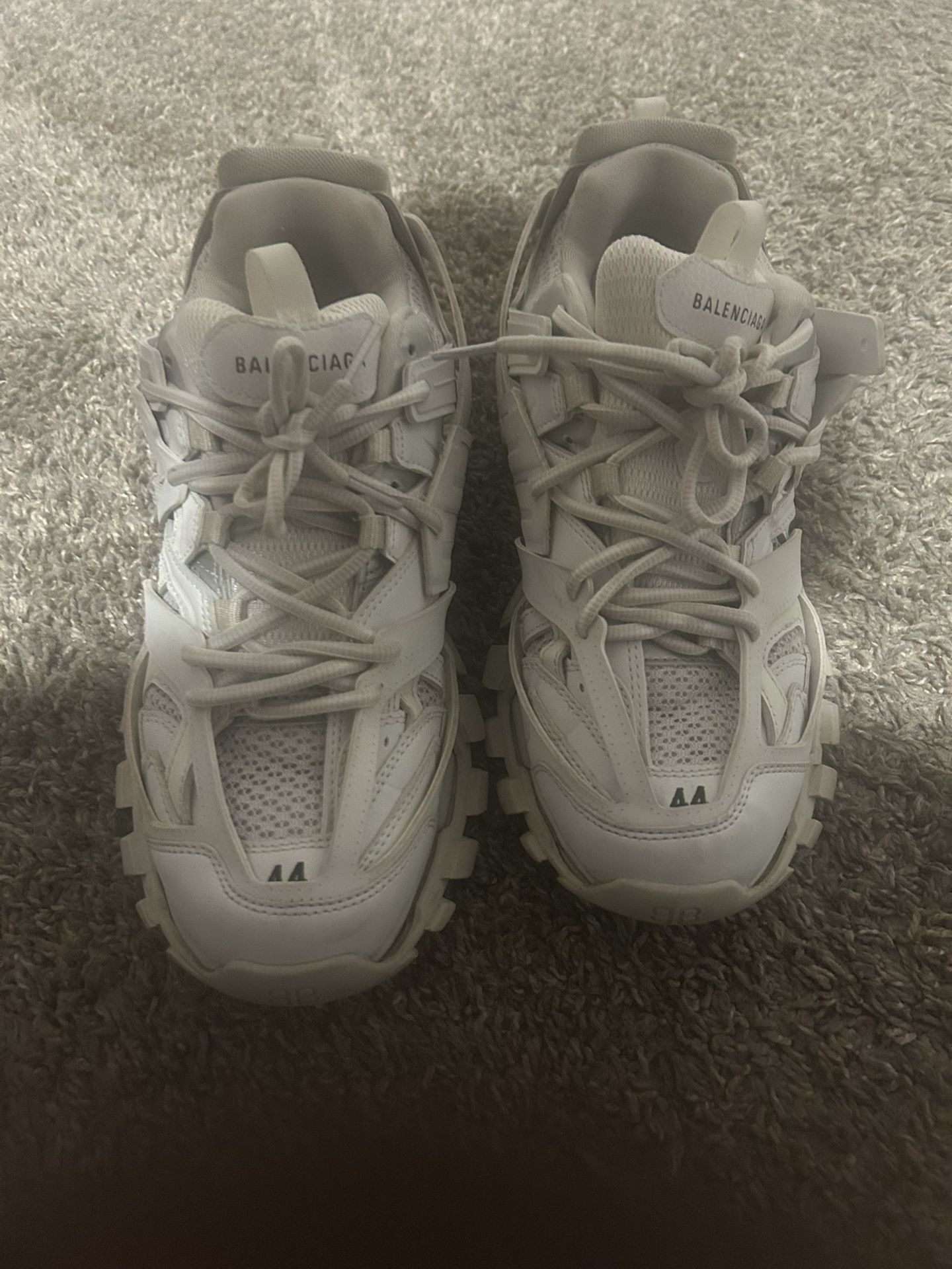 White Balenciaga Tracks