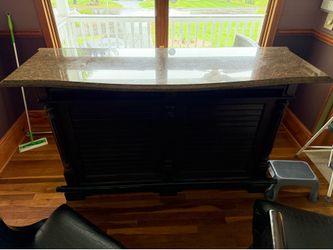 Marble top bar and chairs