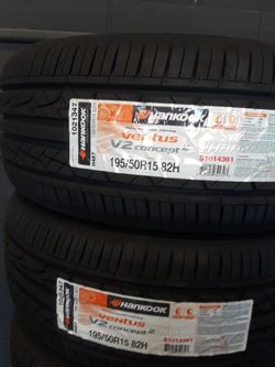 195/50/15 hankooks