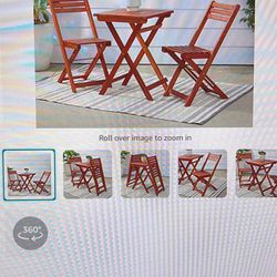 Brown Bistro Set 