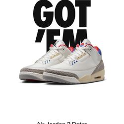 Air Jordan 3 Retro Seoul 2.0 Men’s Size 11 Brand New Asking $250 FIRM.  No Trades