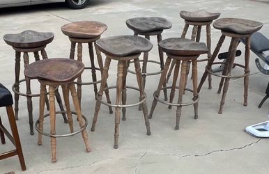 Oak stools