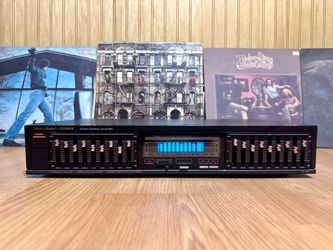Vintage Fisher EQ 885 Stereo Graphic Equalizer