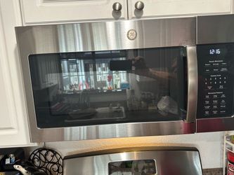 GE Stainless Steel Microwave-30”