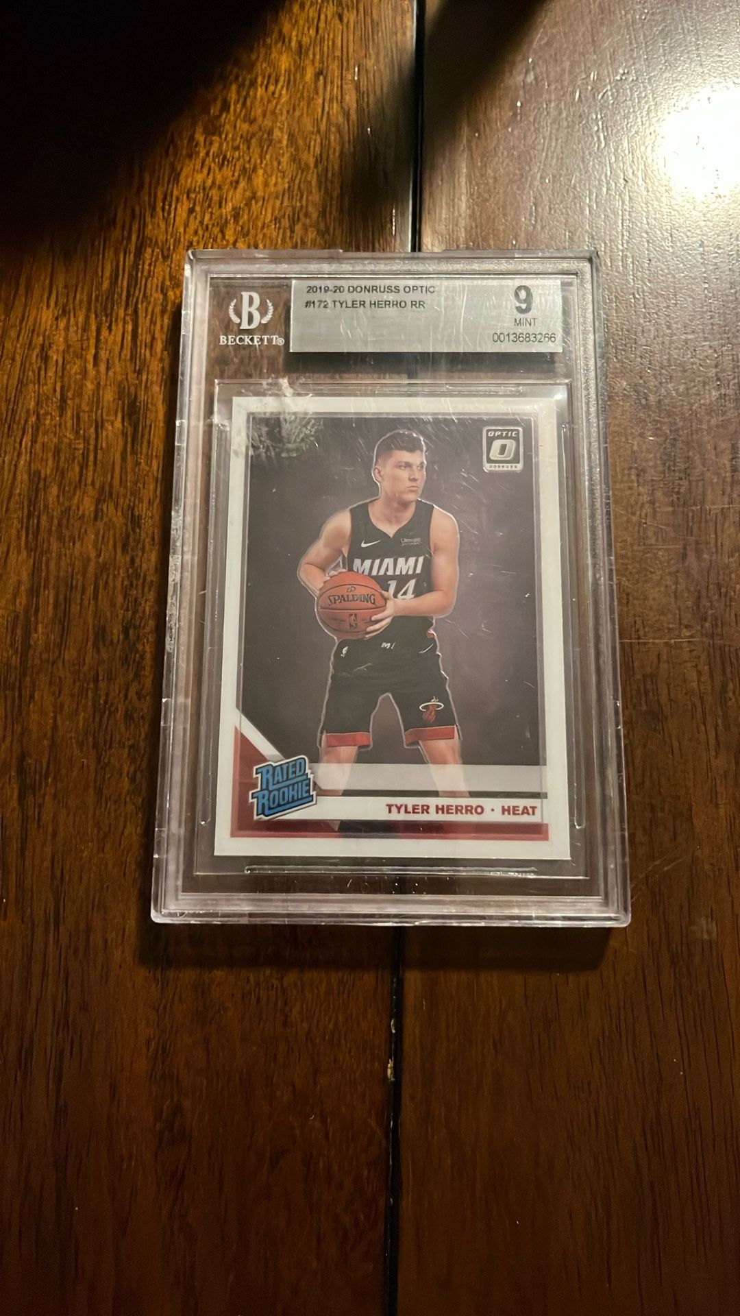Tyler Herro Rated Rookie Beckett 9