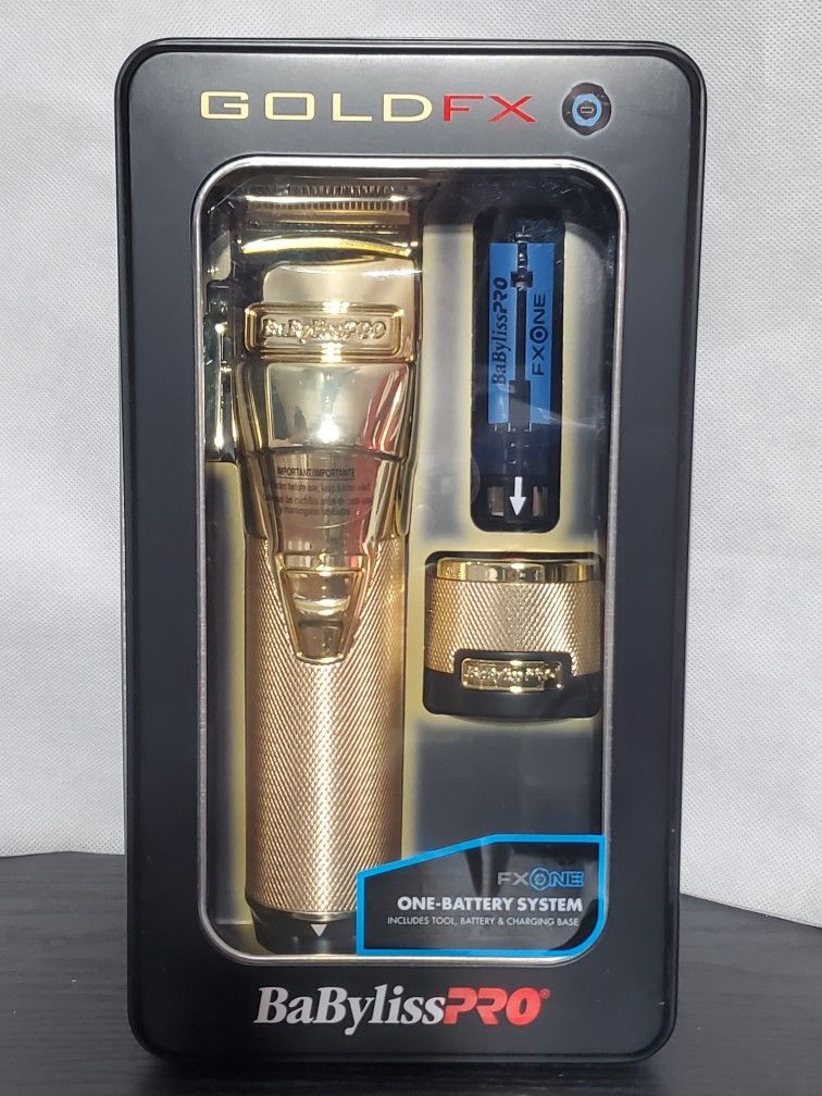 New BabylissPro FxONE Clipper Gold