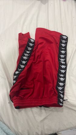 Red kappa shorts !!
