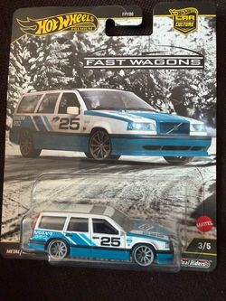 Hot Wheels Premium Car Culture Volvo 850 Fast Wagons