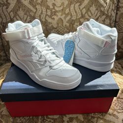New Reebok Royal Hi ST - All White - Men’s Size 8 - W/ Box