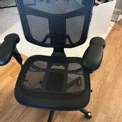 black office chair