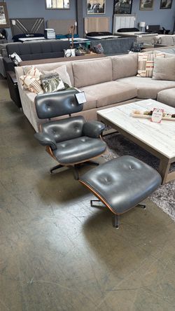 Chair and ottoman