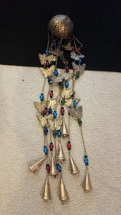 Butterfly wind chime