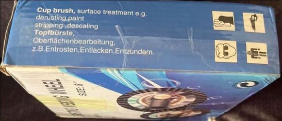 Derusting Weeding Wheel 8 in