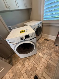 GE washer and dryer 350$