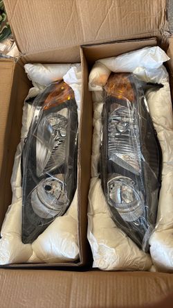 Head lights HL-CIV064d-AMBK-OEM