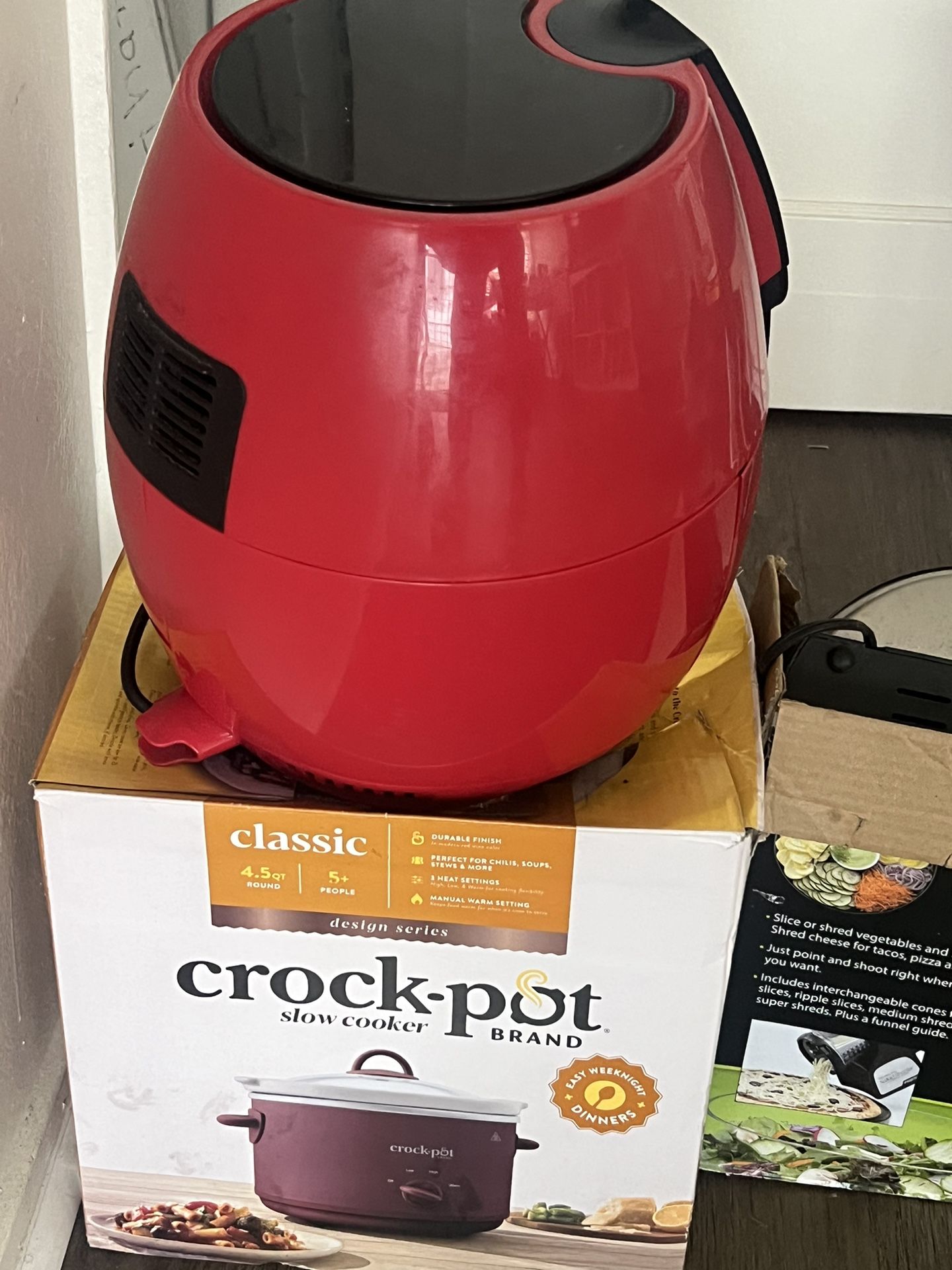 Crock Pot And Air Fryer Never Used