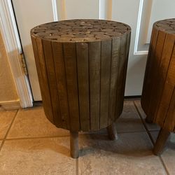 MCM Modern Wood End Table (2)