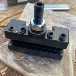 AXA #2 250-102 Quick Change Boring Turning Facing Tool Post Holder For CNC Lathe