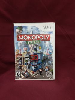 Monopoly Streets Nintendo Wii Video Game