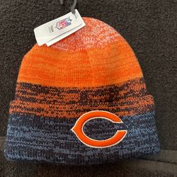 NFL, Unisex Adult, Chicago Bears, Color, Winter, Knitted Hat Beanie, New With Tags, Great 🎁