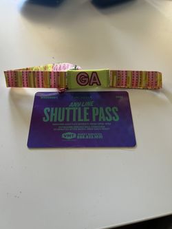 Coachella Weekend 1 Wristband