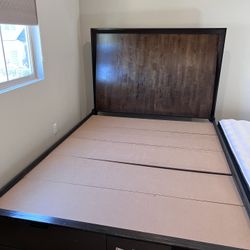 Storage Queen Bed