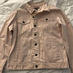 Men’s Large Light Pink INC Jean Jacket 