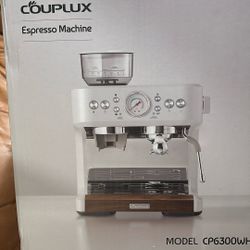 Espresso Machine, 58MM Professional Espresso Machine with Grinder Powerful Milk Frother Steam Wand 15 Bar Espresso Coffee Machine For Home Cappuccino 