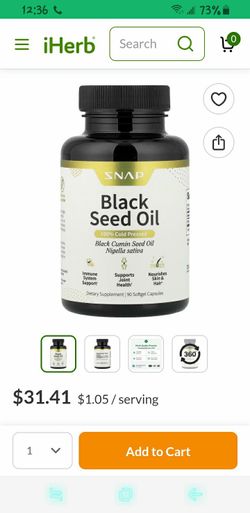 Black seed oil