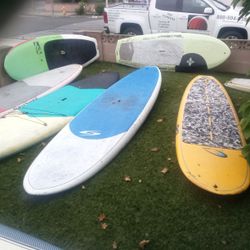 Moving Selling 5 Paddle Boards Cheap
