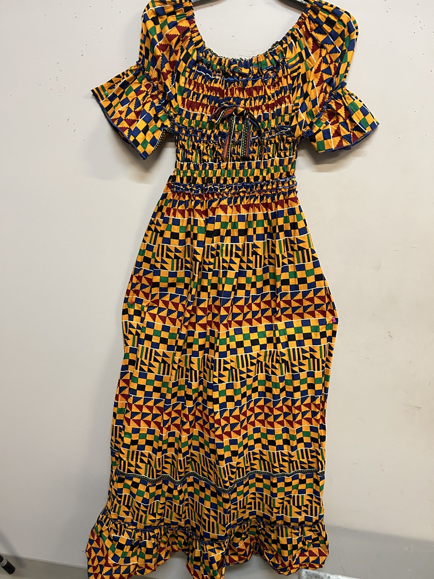 African Authentic Kente Dress