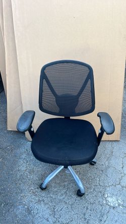 Computer chair left arm rest damaged