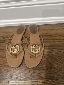 Gucci- Interlocking G- Sandal 36.5/ 6