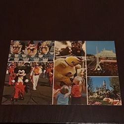 2 Vintage Disneyland Postcards 0100-11881 Brand New Unused Super Rare and Extremely Rare $30 OBO