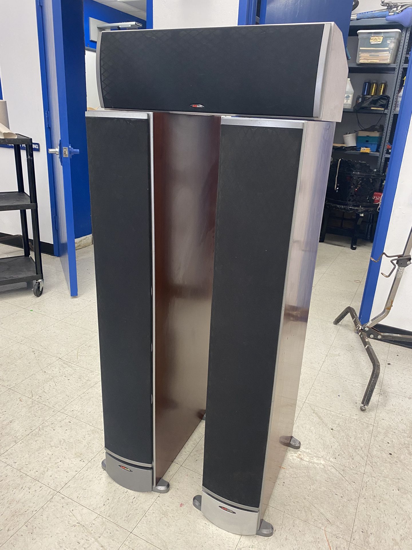 POLK AUDIO SPEAKER SYSTEM CSi5, RTi12