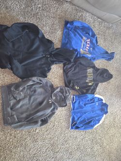 Boys Youth sz Lg (14-16) pullover / zip up hoodie bundle !