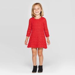 Girls Res Crochet 🧶 Dress