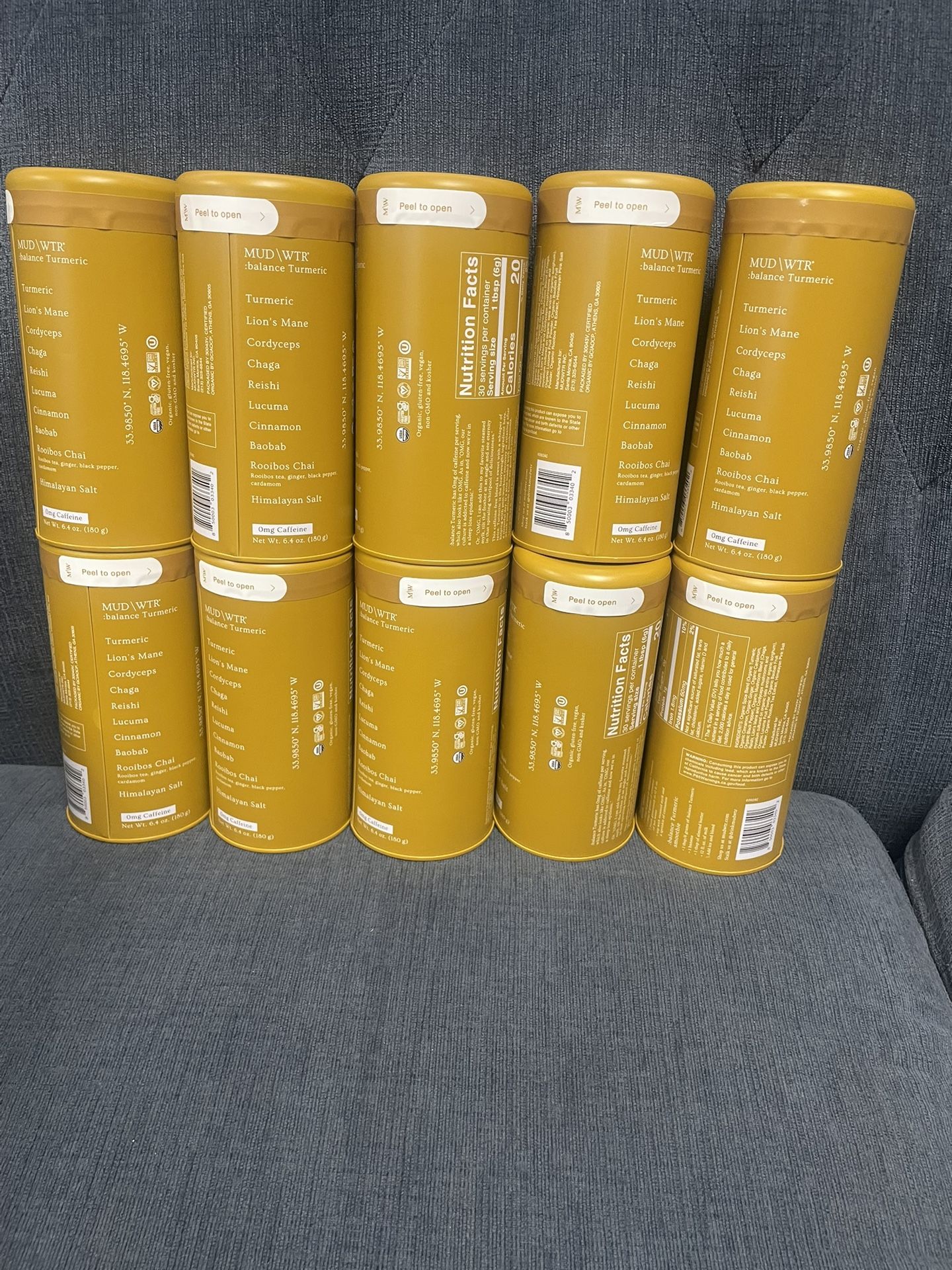 MUDWTR Tumeric Decaf Mushroom Drink