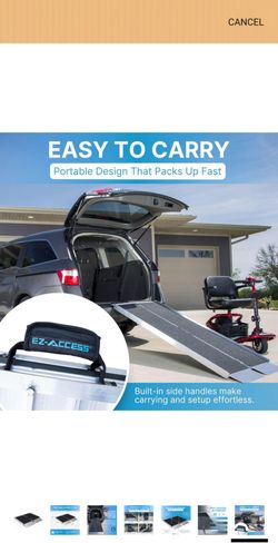 Aluminum wheelchair ramps truck van