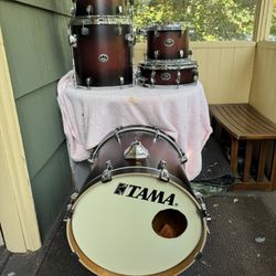 Tama Silverstar Birch 20” Bass Drum shell Pack, Various Hardware/Cymbals available to make Set