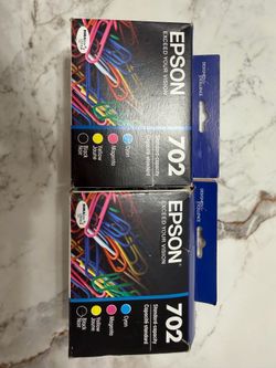 Epson 702 4pk Ink Cartridges - Black/Cyan/Magenta/Yellow