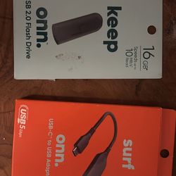 Flash Drive And Adapter
