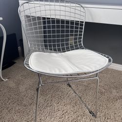 Silver Modern Chair 