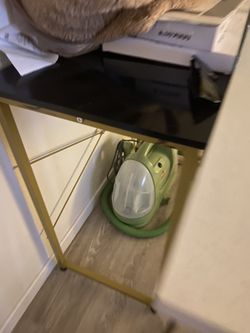 Desk With Gold Legs